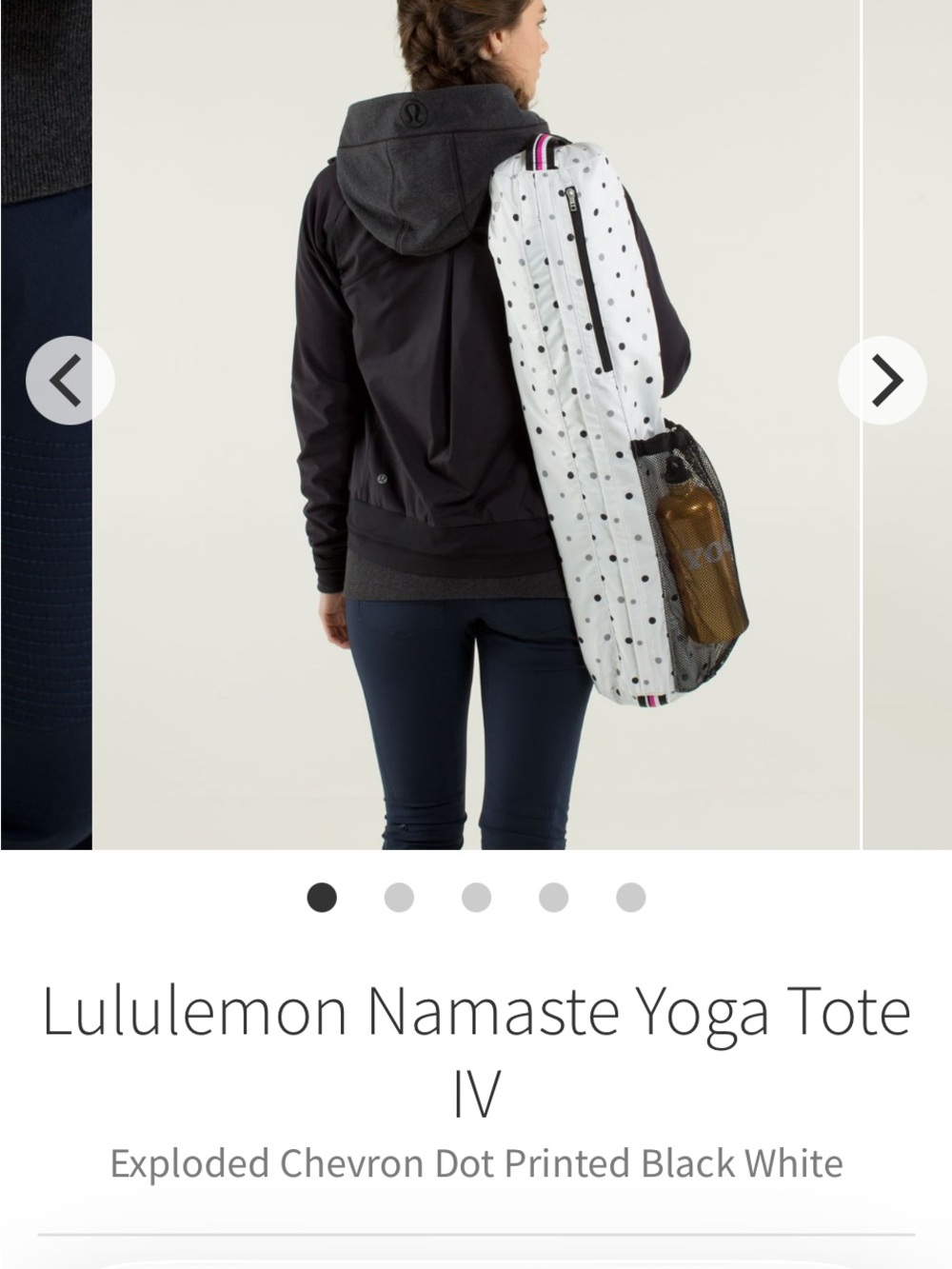 Lululemon Namaste Yoga Tote IV NWOT - Picture 6 of 10
